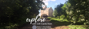 Midhope Castle on Gift Card by Mary's Meanders Scotland Tours